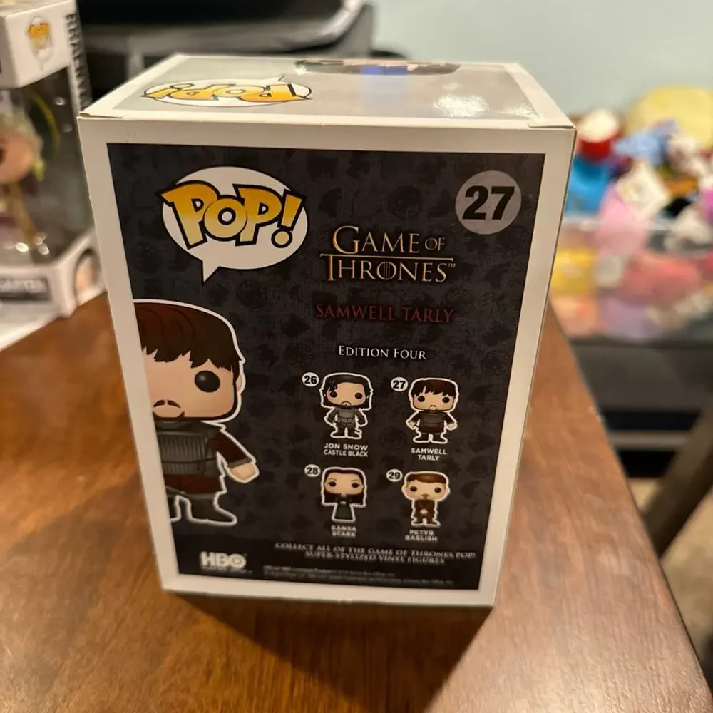 Samwell Tarly Funko Pop 27 (Listing #1) - Picture 3 of 6